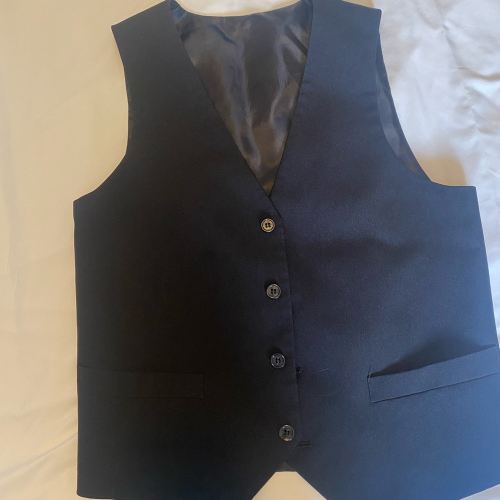 INC International Concepts Men's Black Vest